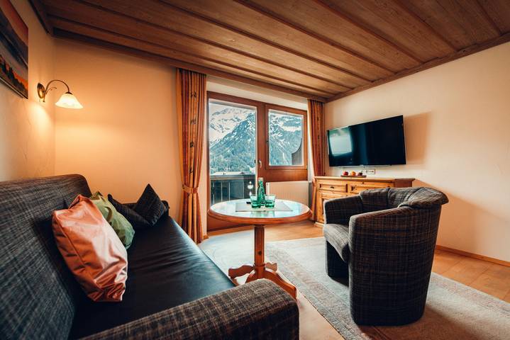 Hotel für 4 Personen, mit Sauna und Garten, kinderfreundlich in Mittelberg - 4