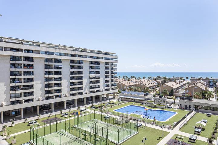 Apartamento para 4 personas, con balcón en Alboraya