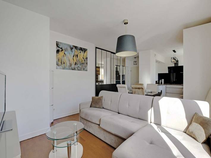 Apartamento entero, Acogedor apartamento con balcón - 1 dormitorio, 4 personas - Levallois-Perret in Levallois-Perret, Altos del Sena