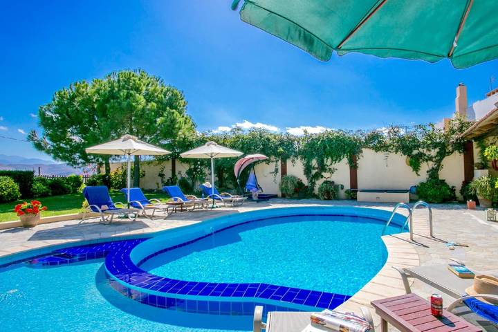 Villa voor 6 personen, met uitzicht op zee in Chersonissos