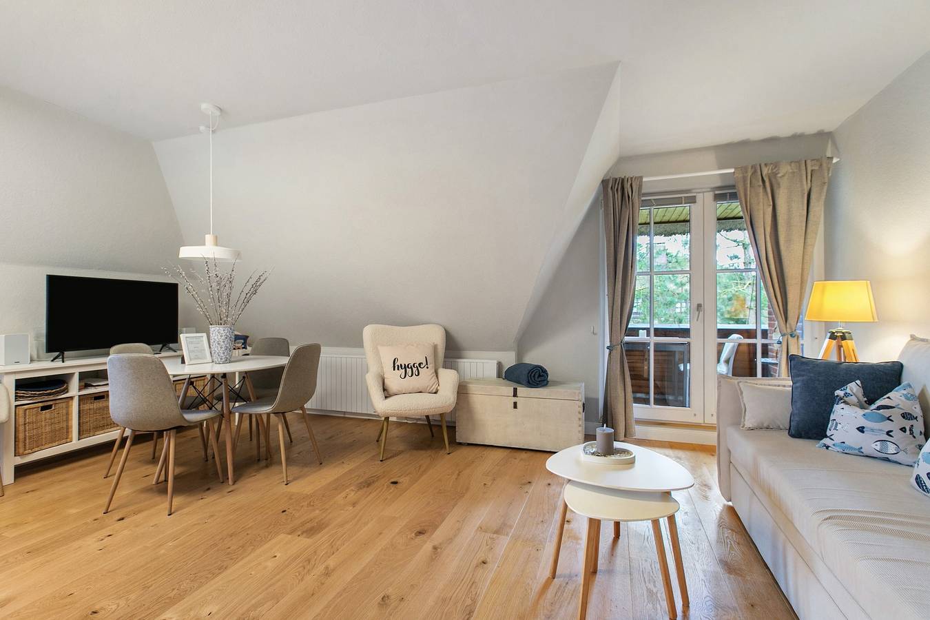 Ganze Wohnung, Apartment 'Hygge An Der Nordsee' mit Gemeinschaftsgarten, Balkon und Wlan in Böhl (St. Peter-Ording), St. Peter-Ording