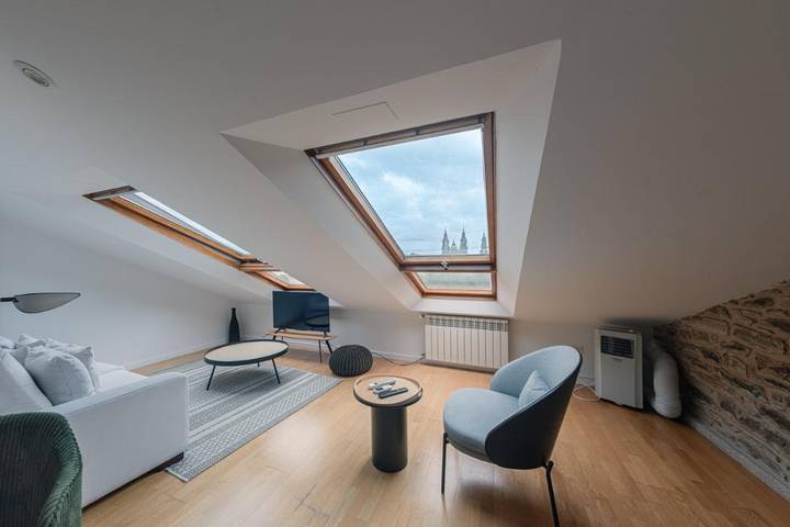 Apartamento de vacaciones para 5 personas, con Terraza y Vistas en Santiago de Compostela