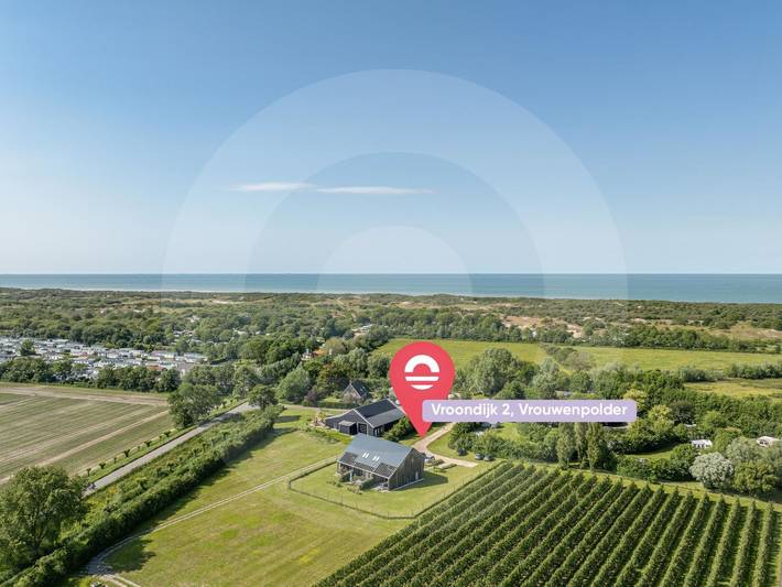 Strandhaus für 8 Personen, mit Terrasse in Vrouwenpolder