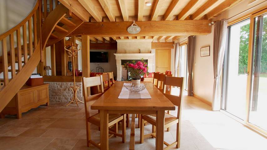 Gîte pour 6 personnes, avec terrasse et jardin à Genneville - 4