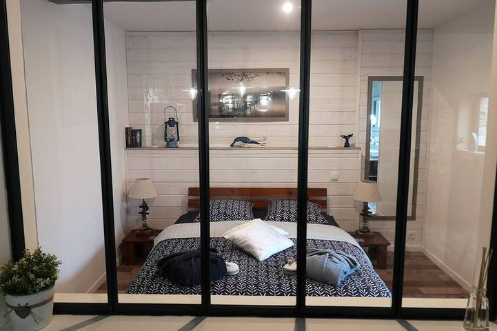 Gîte pour 2 personnes, avec Jacuzzi et Terrasse ainsi que Jardin et Sauna dans Palais Bénédictine (Fécamp) - 4