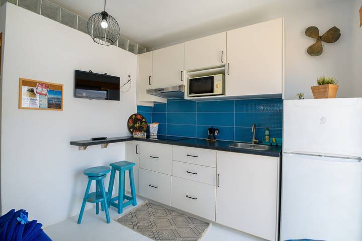 Ganzes Studio, Ferienstudio 'Loft La Caletilla' mit Meerblick und privater Terrasse in La Graciosa, Parque Natural Archipiélago Chinijo