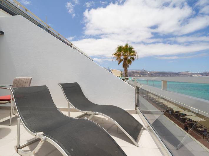 Vakantiehuis voor 2 personen, met uitzicht op zee en balkon op Gran Canaria