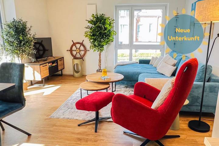 Ferienwohnung für 4 Personen, mit Balkon und Sauna in Kellenhusen