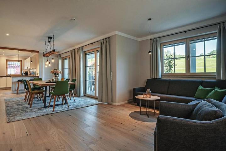 Ferienwohnung für 2 Personen, mit Balkon und Garten sowie Ausblick in Stiefenhofen - 3