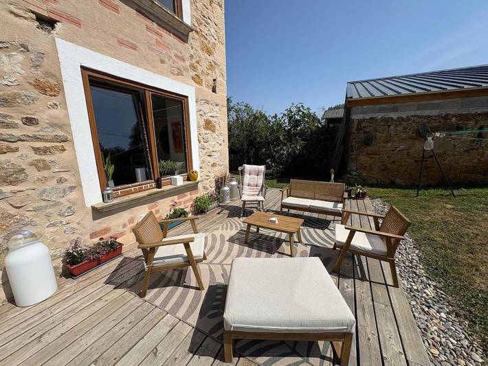 Location de vacances pour 10 personnes, avec jardin et vue à Lasserre - 4