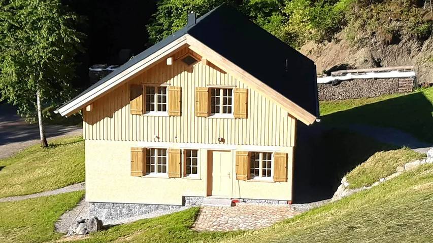 Ferienhaus für 10 Personen, mit Garten und Sauna, mit Haustier in Bizau
