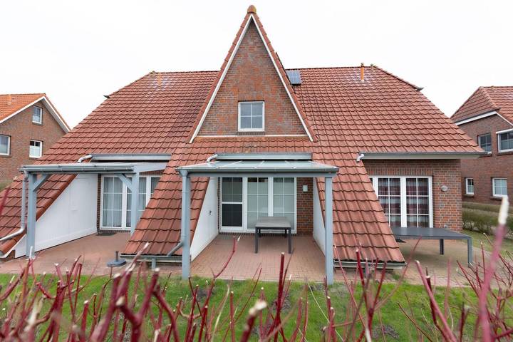 Ferienhaus für 6 Personen, mit Terrasse und Garten sowie Sauna