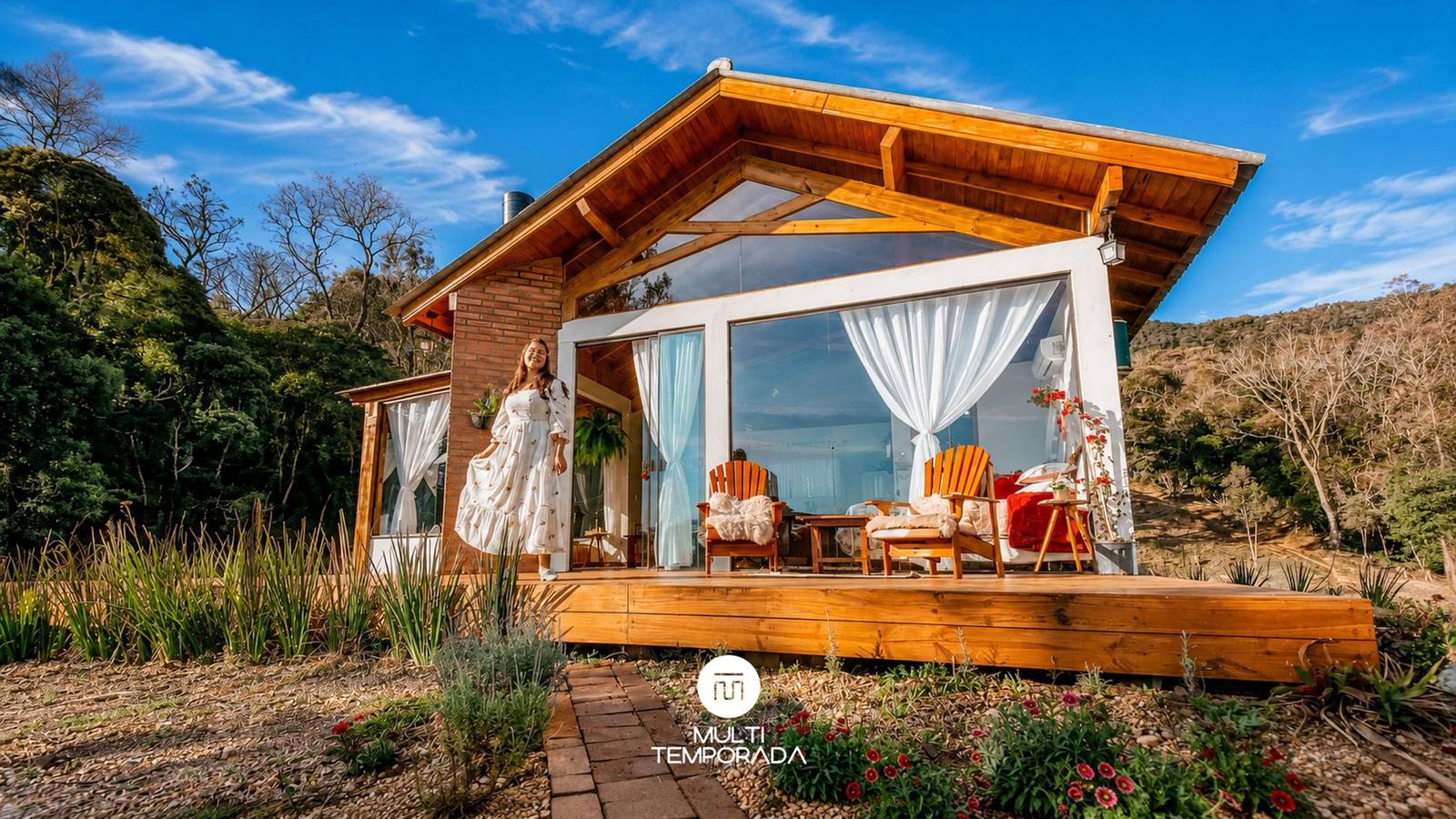 Chalé Caminho do Sol 1 - Jacuzzi e Bônus Culinário in Rancho Queimado, Santa Catarina