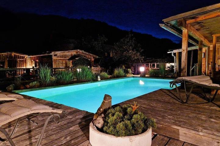 Hütte für 2 Personen, mit Garten und Sauna sowie Pool und Balkon in Pfronten - 4