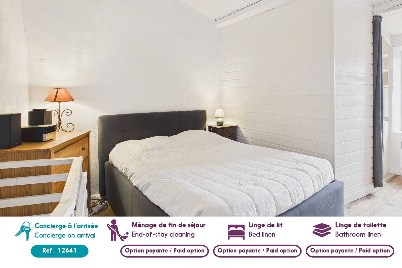 Studio entier, 500 m de la plage, studio pour 4 en plein centre in La Flotte, Région de La Rochelle