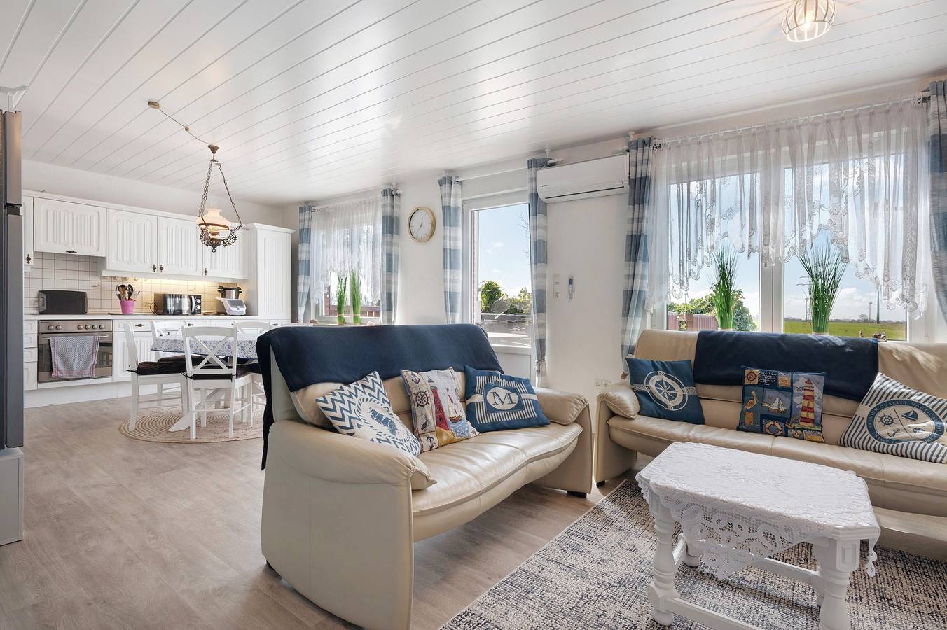 Ferienhaus 'Marilene - Familienfreundlich' mit Privatterrasse, Wi-Fi und Klimaanlage in Krummhörn, Landkreis Aurich