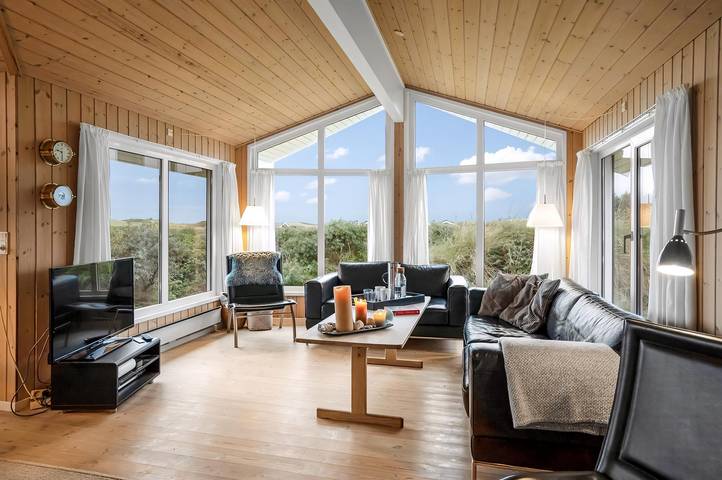 Ferienhaus für 6 Personen, mit Terrasse und Whirlpool sowie Sauna, mit Haustier in Nørlev Strand - 2