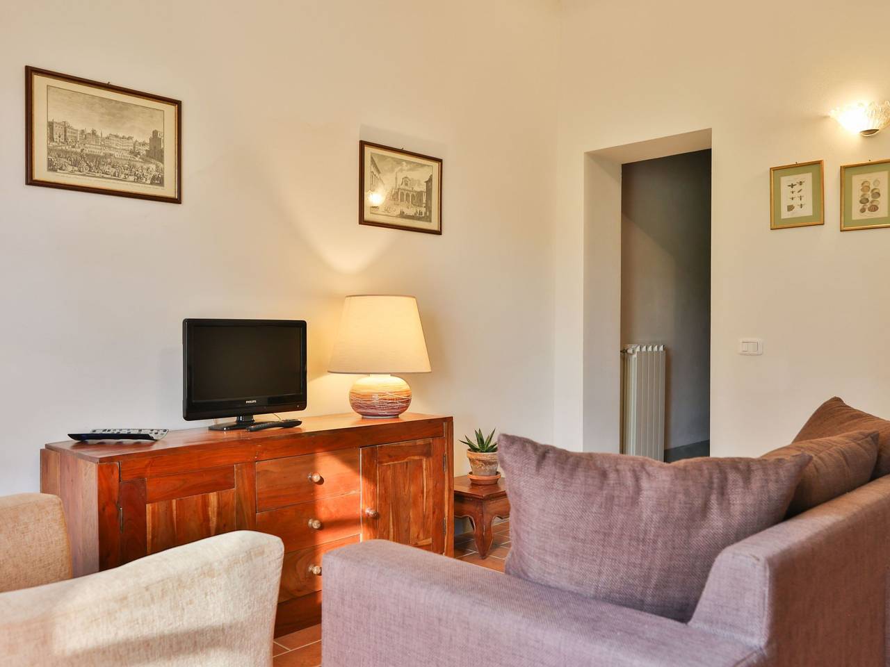 Appartamento intero, 1-Schlafzimmer-Wohnung, die für Rollstuhlfahrer zugänglich ist in Reggello, Valdarno