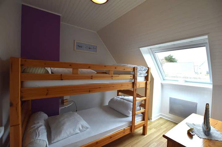 Maison de vacances face à la mer Kerlouan Nord Finistère 8 personnes 4 Couchages in Kerlouan, Région de Brest