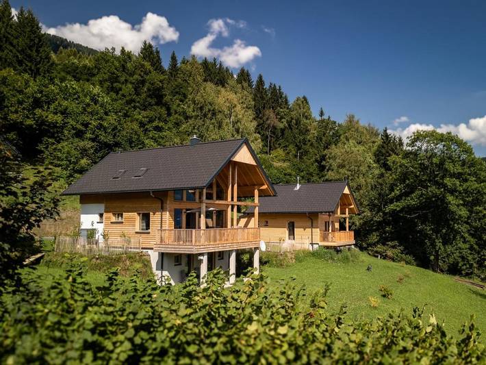 Ferienhaus für 2 Personen, mit Balkon und Terrasse sowie Ausblick
