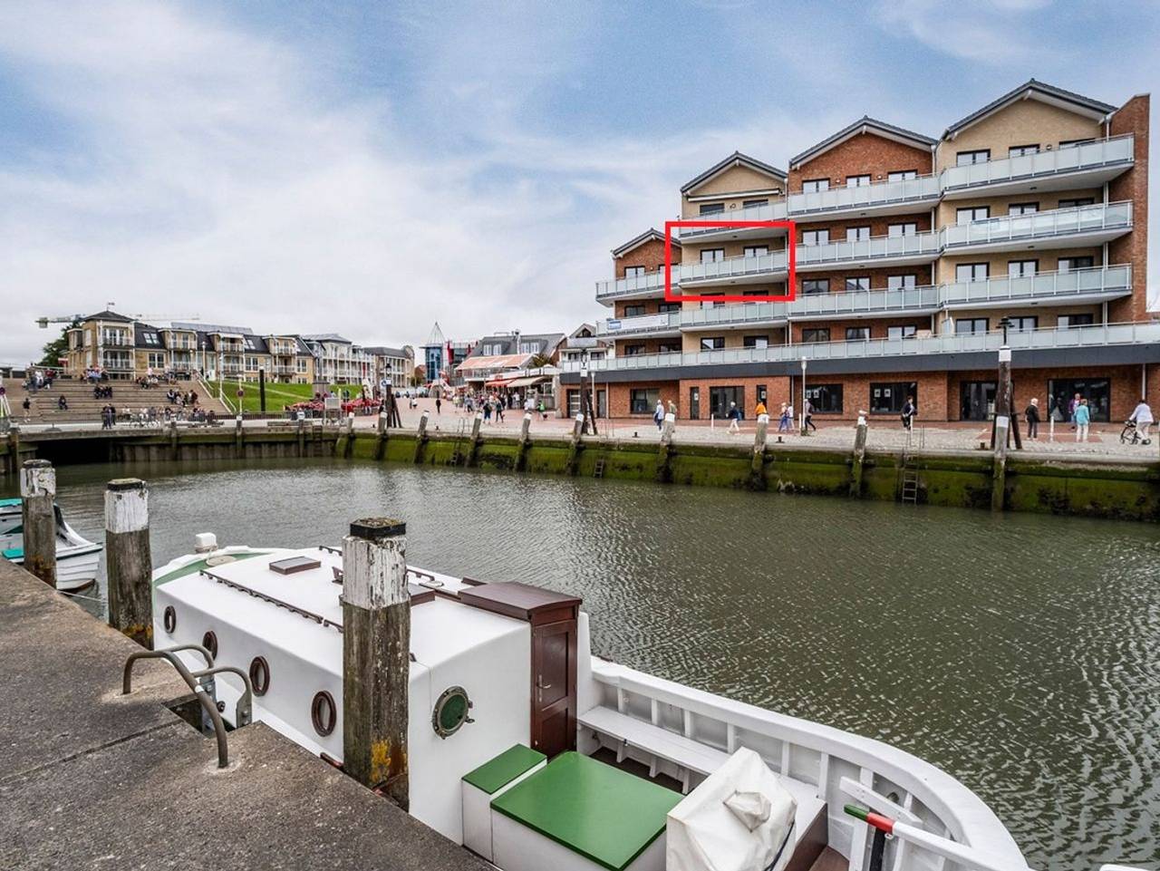 Ganze Ferienwohnung, Haus Sturmkieker - 3 Zimmer-Wohnung im Haus Sturmkieker – direkt am Hafen in Hafen Büsum, Büsum