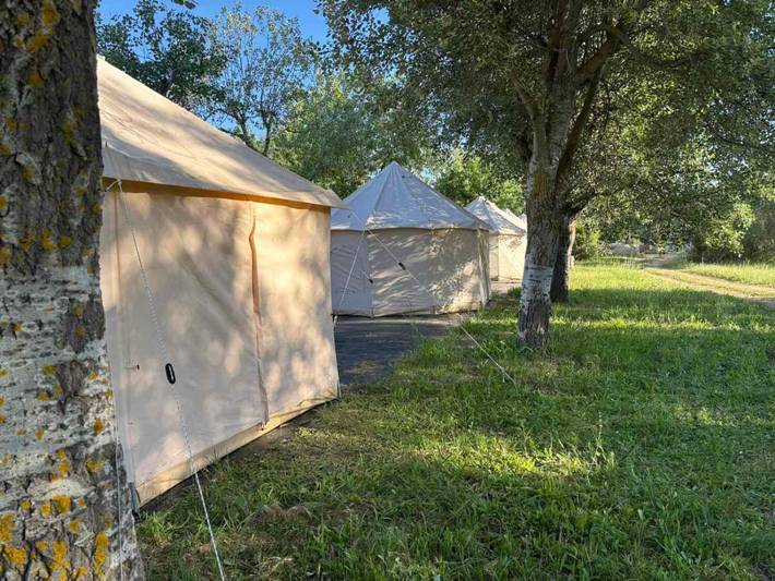 Camping für 3 Personen, mit Garten und Ausblick in Griechenland - 2