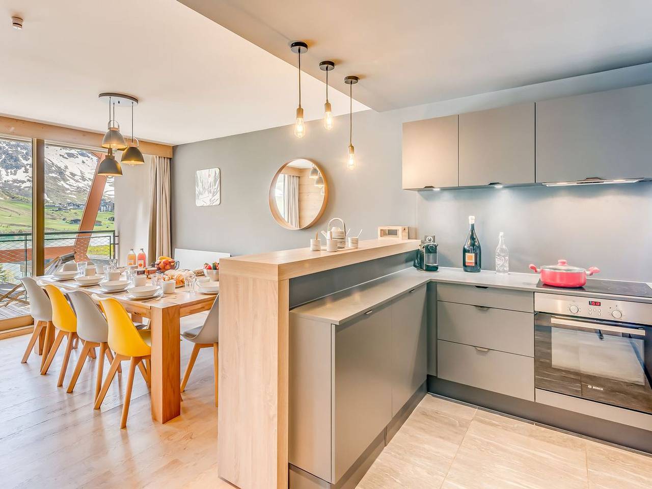 Geheel appartement, Premium Apartment in Tignes - 8 pers, 4 beds, south balcony, lake nearby in Tignes, Massif de la Vanoise