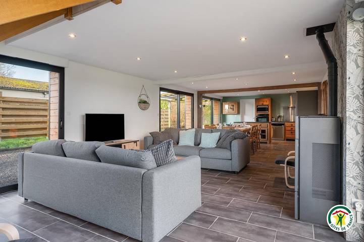 Gîte pour 11 personnes, avec jardin et terrasse à Sassetot-le-Mauconduit - 2