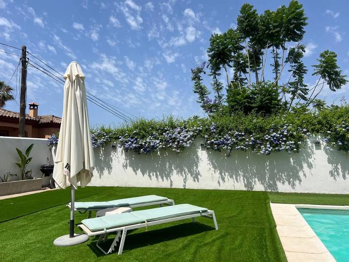 Maison d’hôte pour 3 personnes, avec piscine et sauna ainsi que vue et jardin à Marbella - 3