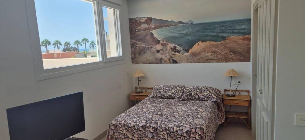 Vakantieappartement voor 2 personen, met uitzicht en tuin in Almería