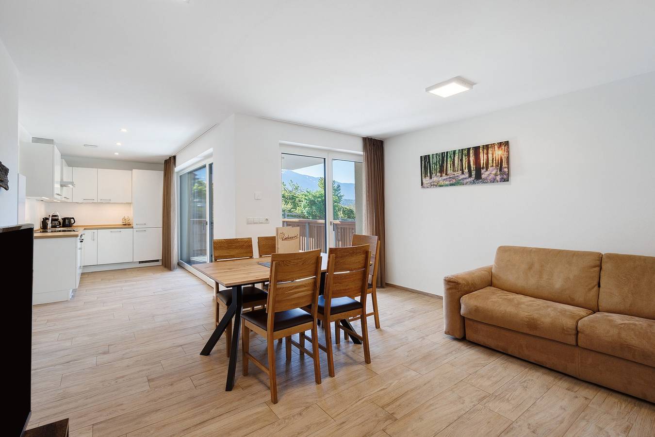 Ganze Wohnung, Apartment 'Zum Lindenwirt Al Tiglio' mit Gemeinschaftsgarten, Balkon und Wlan in Aicha, Natz-Schabs