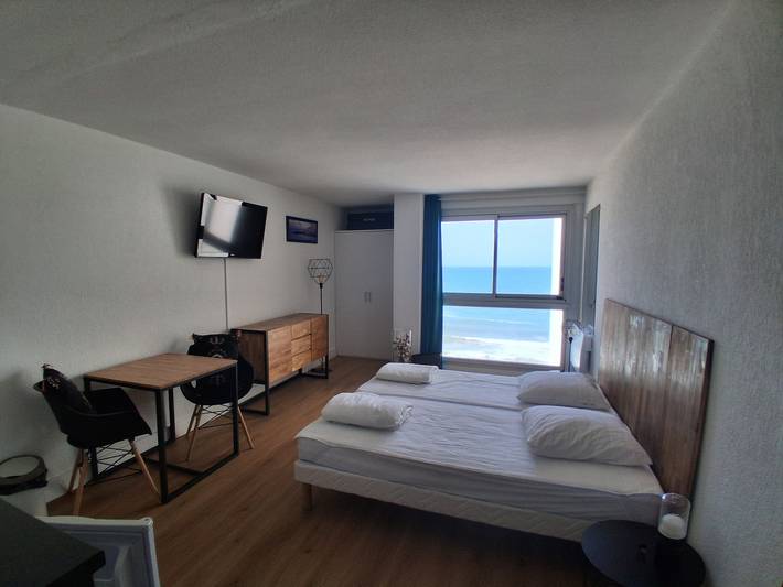 Ferienwohnung für 2 Personen, mit Meerblick und Pool in Biarritz - 4