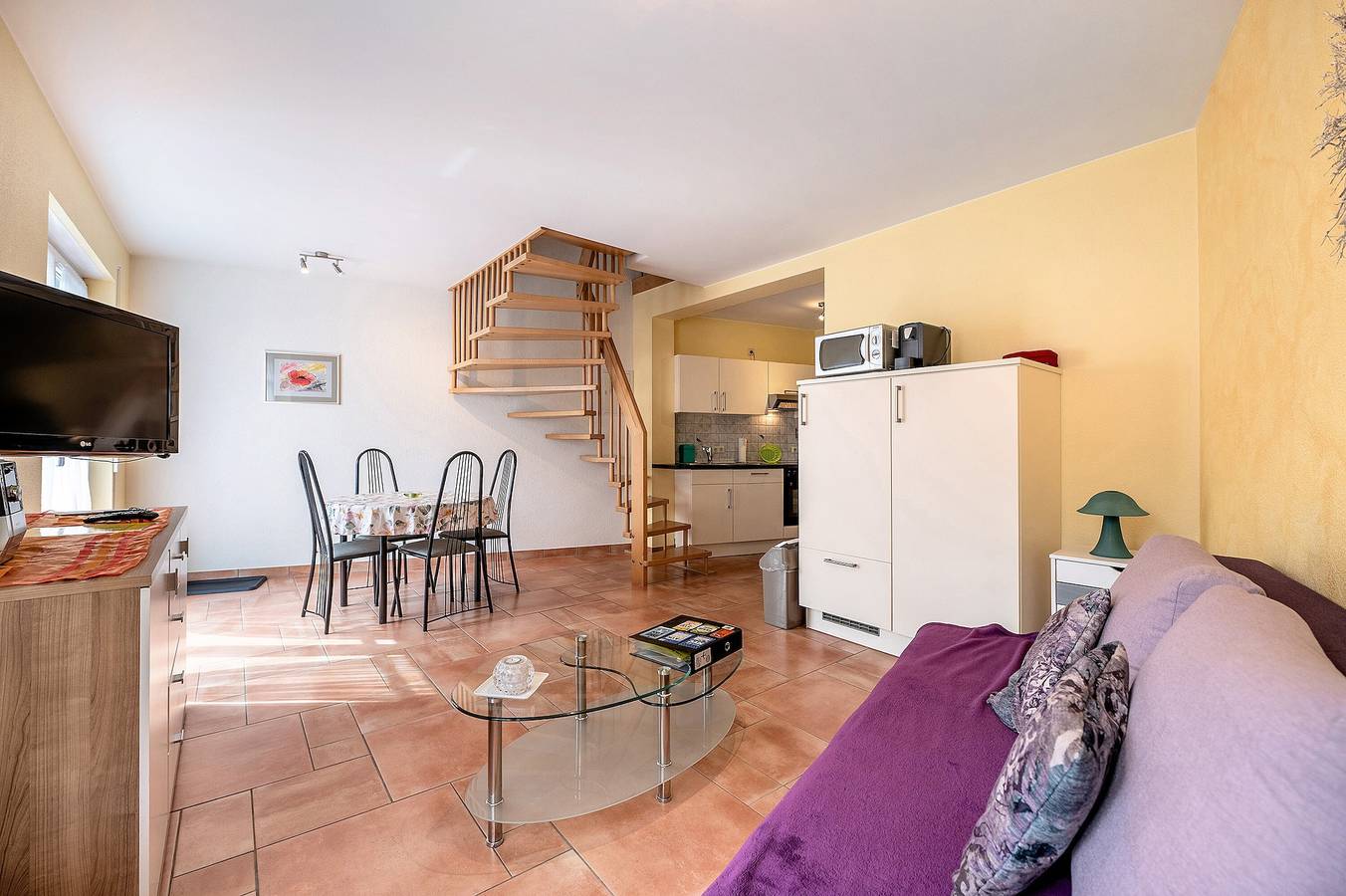 Appartement entier, Appartement "Gästehaus Mühlenhof - Müller-Thurgau" avec jardin privé, balcon et Wi-Fi in Maring-Noviand, Région de Bernkastel-Kues