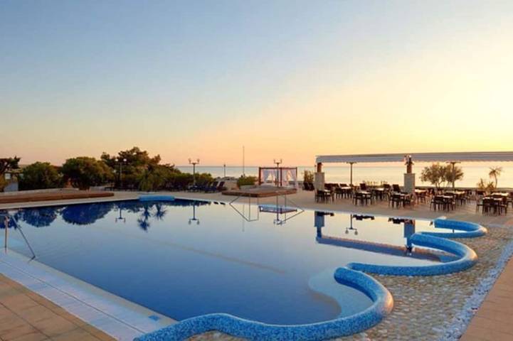 Ferienpark für 5 Personen, mit Balkon und Pool in Umag