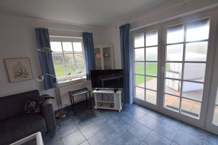 Ferienwohnung für 2 Personen, mit Terrasse und Garten sowie Ausblick in Rantum - 3