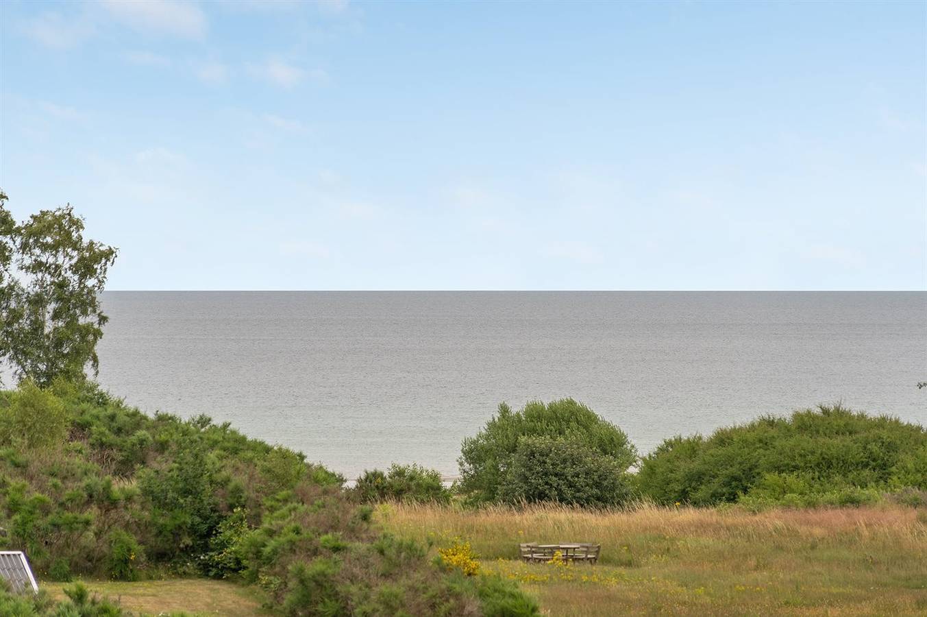 Pet friendly home in Glesborg with house sea view in Bønnerup Strand, Glesborg