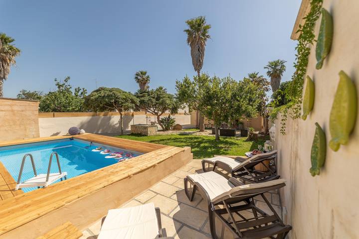 Location de vacances pour 6 personnes, avec balcon/terrasse, animaux acceptés à Taviano - 2