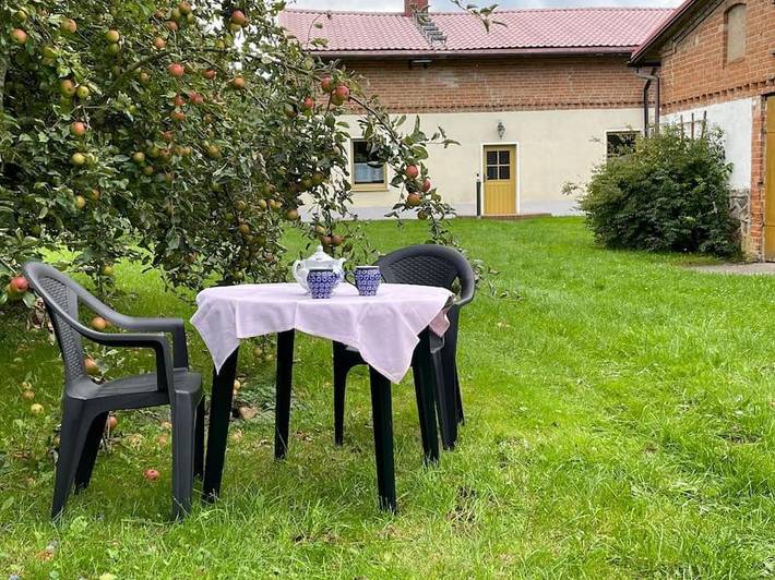 Ferienhaus für 6 Personen, mit Garten und Ausblick