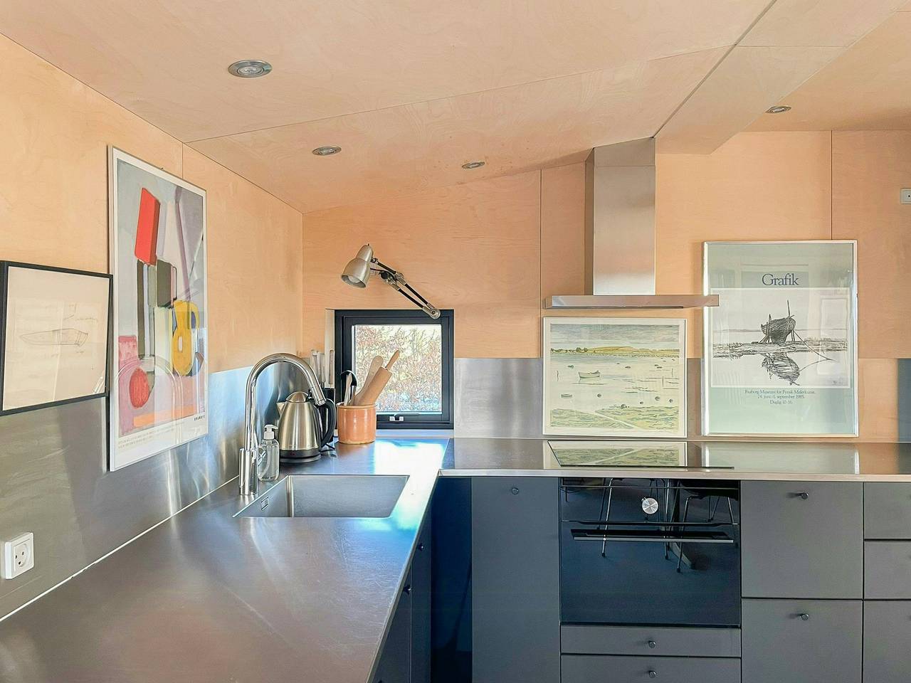 Ferienhaus mit Blick auf die Bucht von Helnæs in Haarby, Kleiner Belt