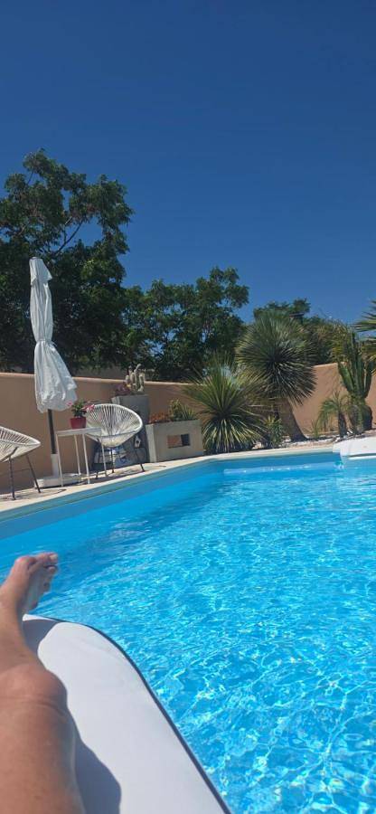 Chambre d’hôte pour 2 personnes, avec piscine ainsi que vue et jardin, animaux acceptés à La Londe-les-Maures - 4