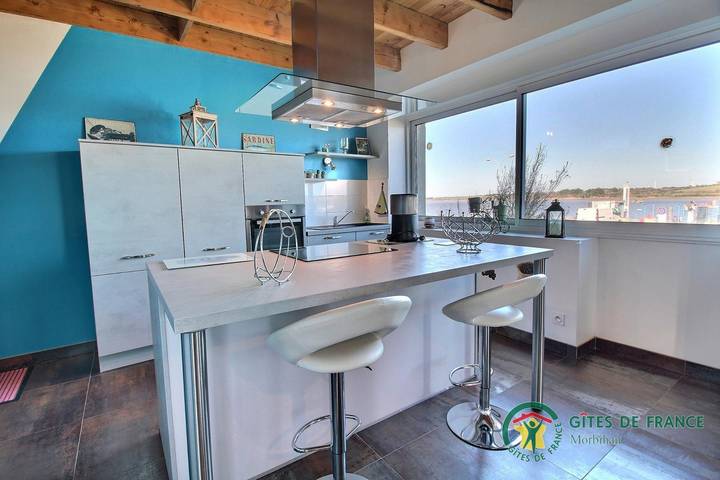 Gîte pour 4 personnes, avec terrasse et jardin dans Port de Tréhiguier