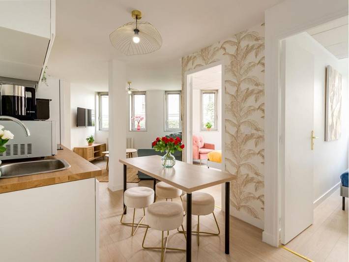 Gîte pour 6 personnes, avec vue dans Paris Rue Sextius Michel - 2