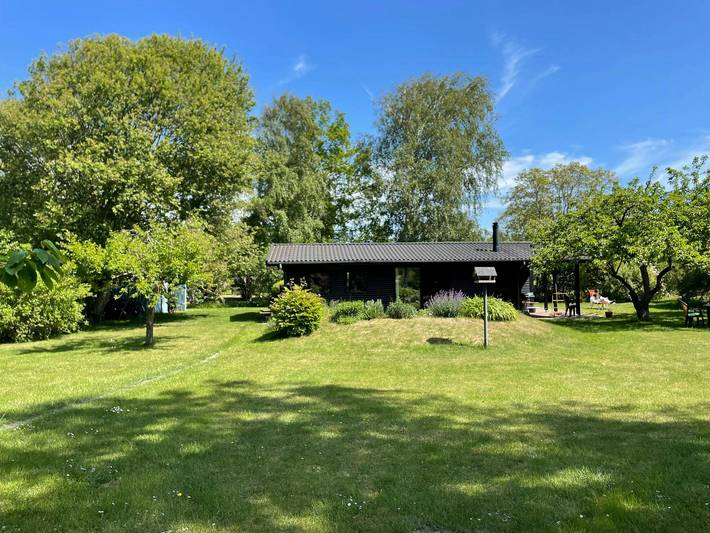 70er Jahre Atmosphäre und Naturidylle bei Galgebjerg Strand in Hundested, Kattegat Küste