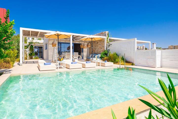 Ferienhaus für 4 Personen, mit Terrasse und Garten