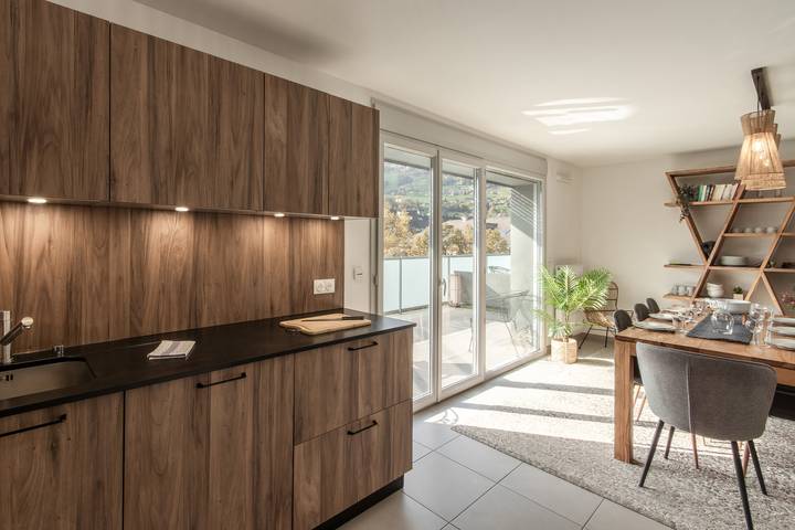 Gîte pour 6 personnes, avec terrasse à Sallanches - 3