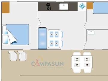 Camping pour 4 Personnes dans Cabrières-d'Aigues, Luberon, Photo 3