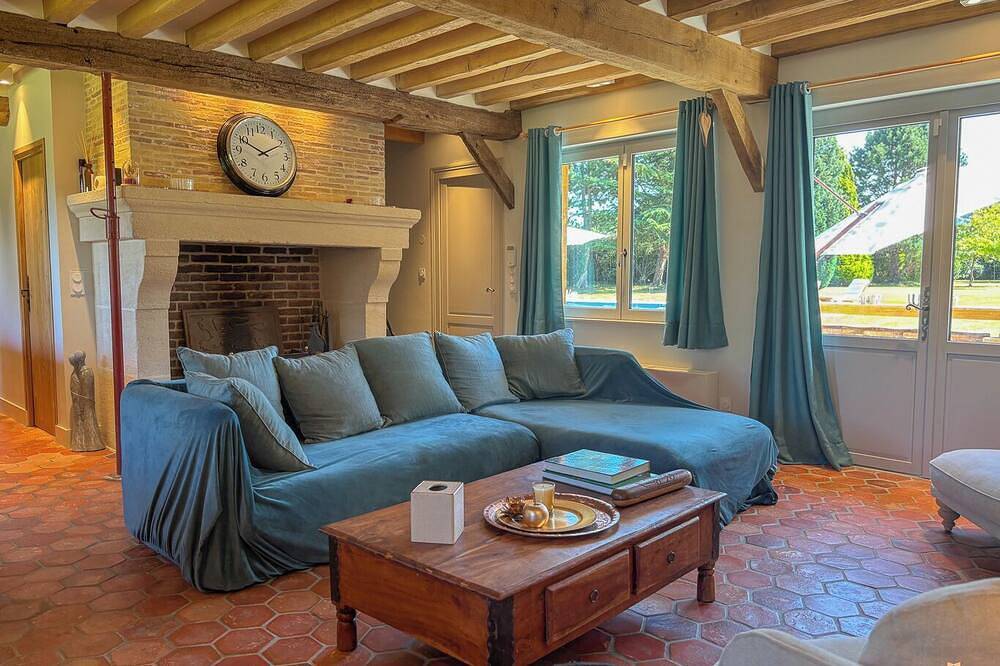 La Douce Normande - 10km from Honfleur - 11 People - Swimming pool in Manneville-la-Raoult, Bernay region