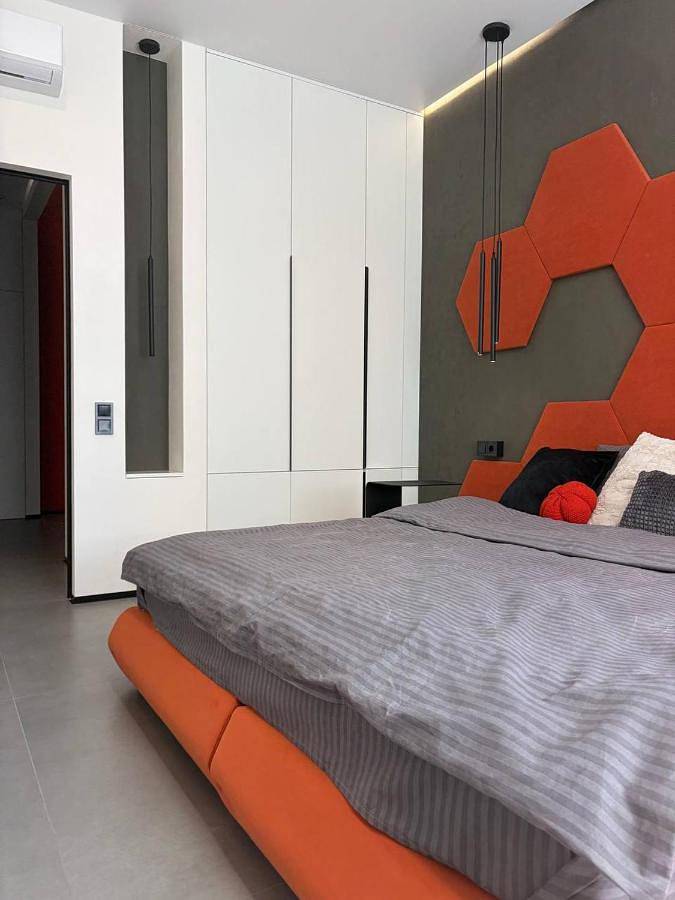 Apartament wakacyjny dla 5 osób, z Balkon i Taras oraz Ogród i Widok w Odessa