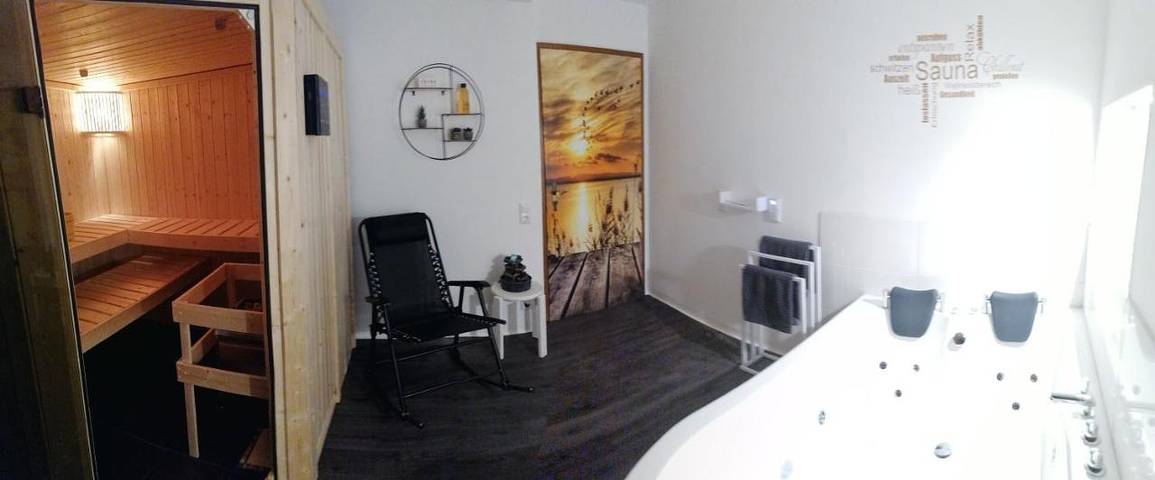 Ferienwohnung für 2 Personen, mit Garten und Whirlpool sowie Sauna - 1