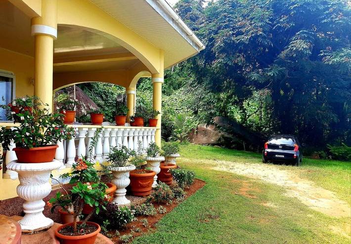 Maison d’hôte pour 2 personnes, avec jardin et vue, animaux acceptés dans Mahé - 4